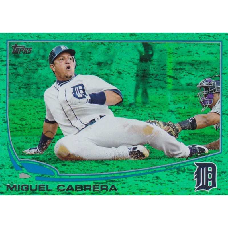 MIGUEL CABRERA 2013 TOPPS EMERALD FOIL