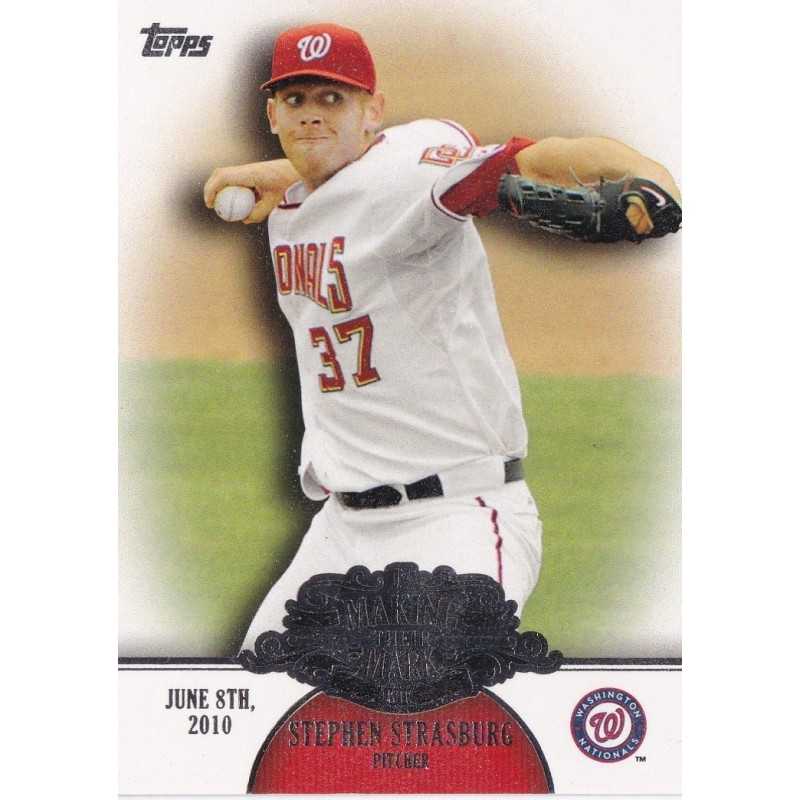 STEPHEN STRASBURG 2013 TOPPS MAKING THE MARK