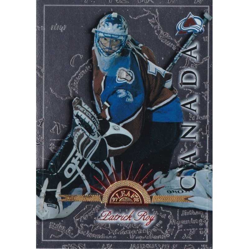 PATRICK ROY 1998-99 LEAF INTERNATIONAL STARS