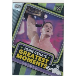 JOHN CENA'S 2021 WWE TOPPS SUPERSTAR GREATEST MOMENTS - JC1