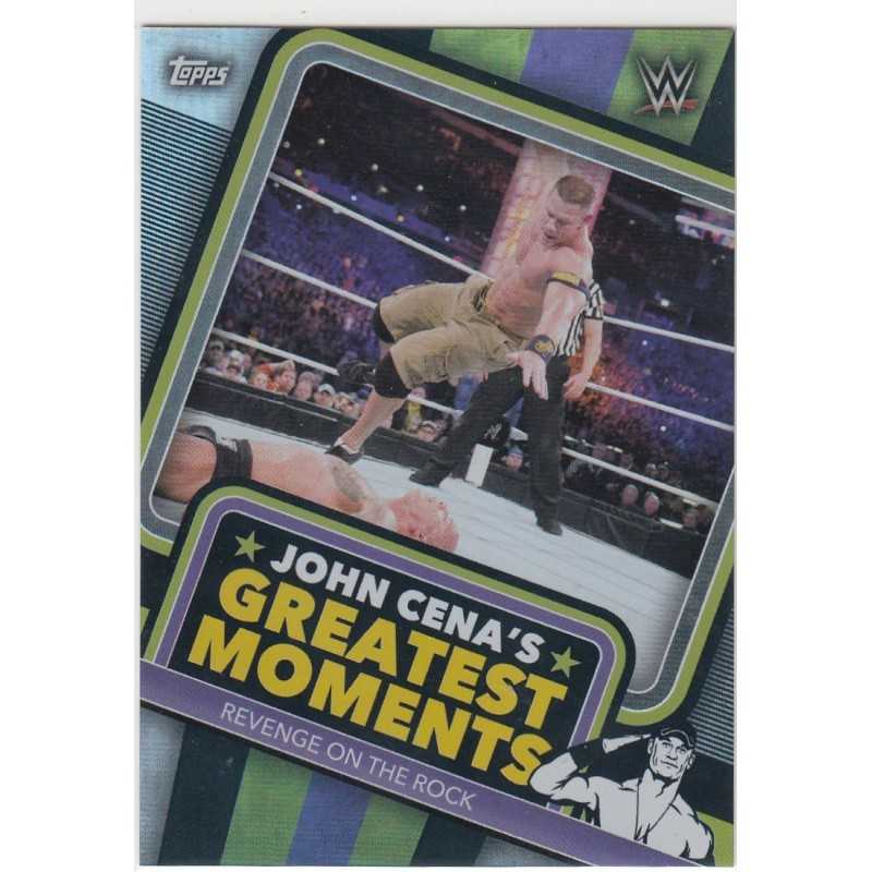 JOHN CENA'S 2021 WWE TOPPS SUPERSTAR GREATEST MOMENTS - JC5