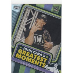 JOHN CENA'S 2021 WWE TOPPS SUPERSTAR GREATEST MOMENTS - JC6