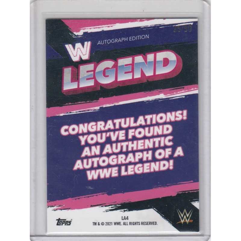 HONKY TONK MAN WWE SUPERSTARS 2021 LEGEND AUTOGRAPH rare 25/50