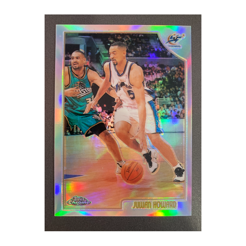 JUWAN HOWARD 1998 TOPPS CHROME REFRACTOR 155