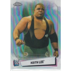 KEITH LEE 2021 TOPPS CHROME WWE IMAGE VARIATION SILVER - IV-7