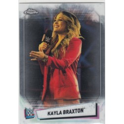 KAYLA BRAXTON 2021 TOPPS CHROME WWE -57
