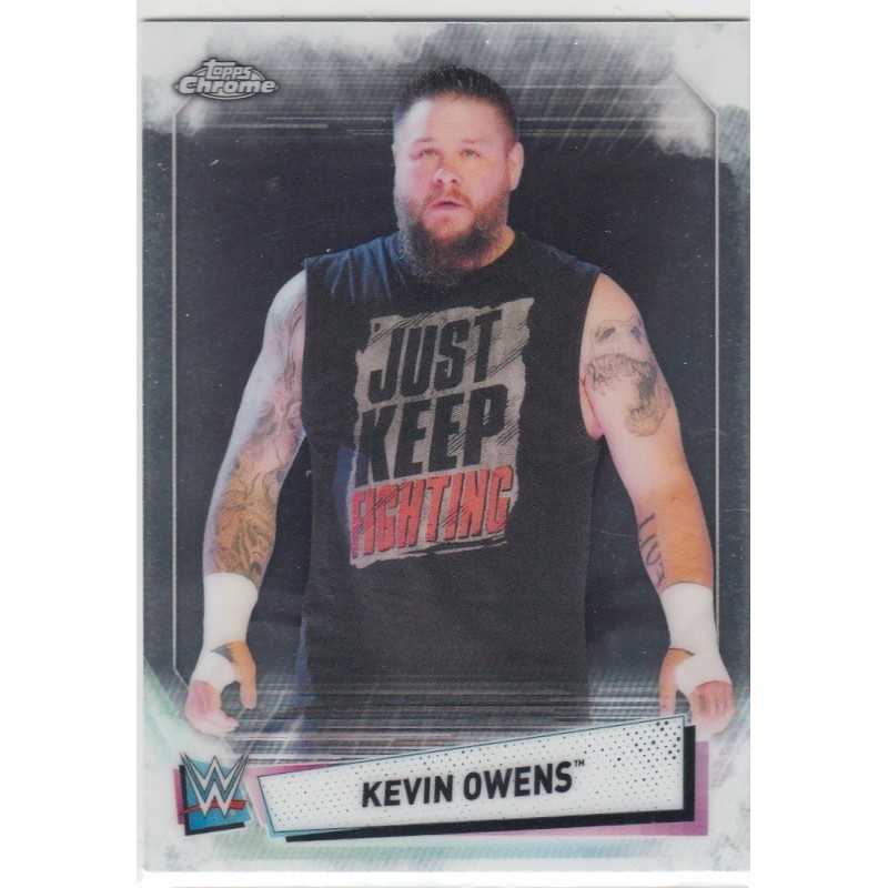 KEVIN OWENS 2021 TOPPS CHROME WWE -58