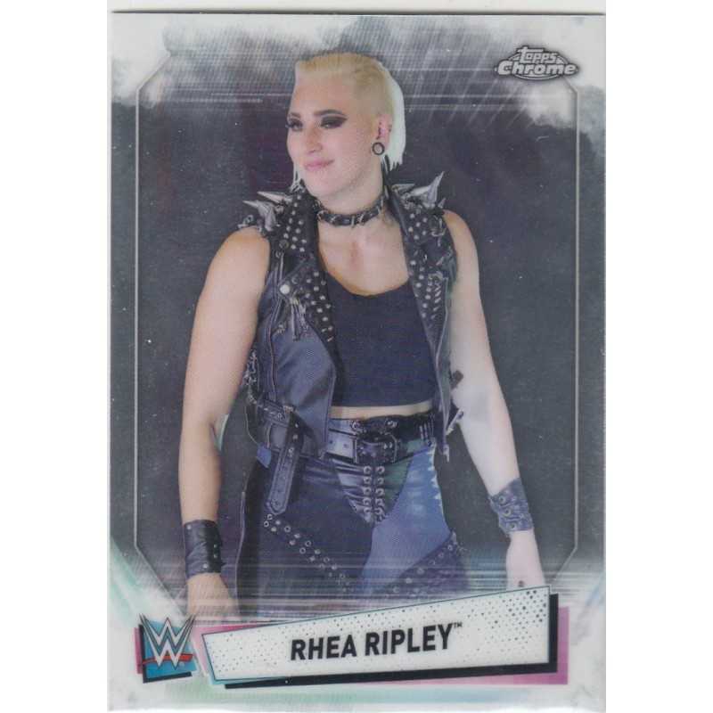 RHEA RIPLEY 2021 TOPPS CHROME WWE -90