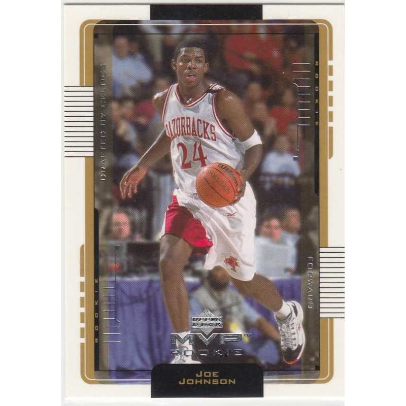 JOE JOHNSON 2001-02 UPPER DECK MVP - 216 RC