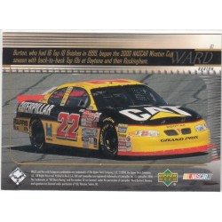 WARD BURTON   2000 UPPER DECK RACING - 9