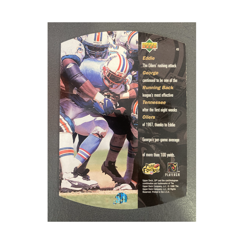 EDDIE GEORGE 1998 UPPER DECK SPX GOLD 49