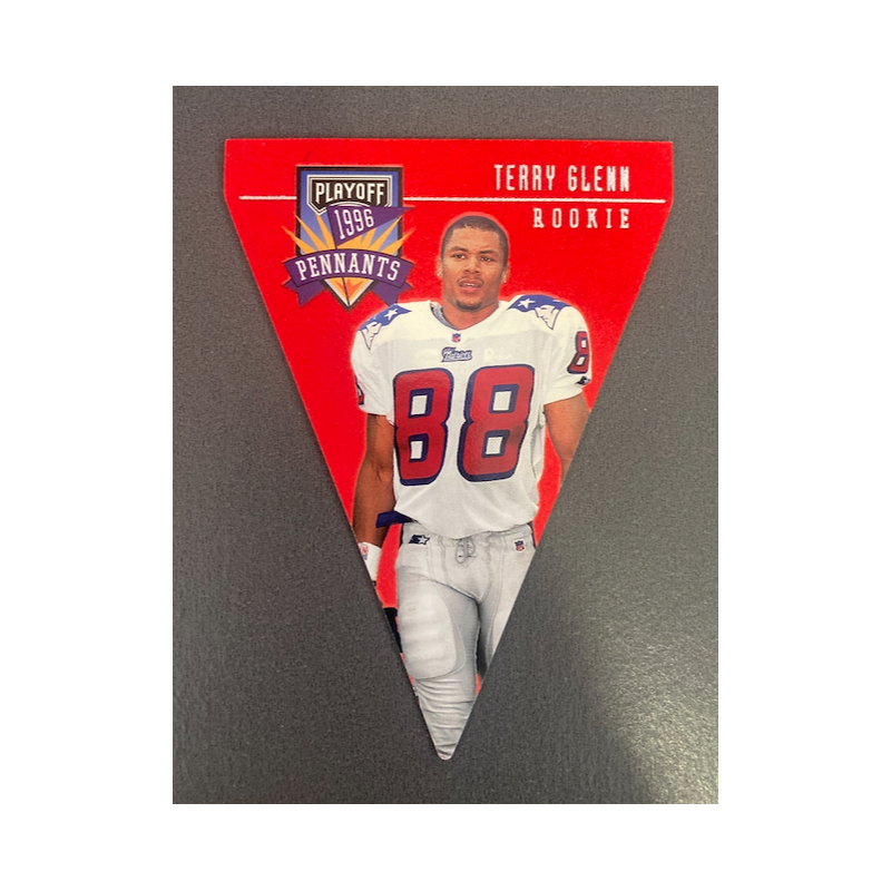 TERRY GLENN 1996 PLAYOFF CONTENDERS PENNANTS 83