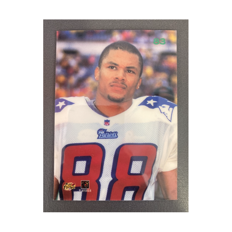 TERRY GLENN 1996 PLAYOFF CONTENDERS LEATHER ROOKIE