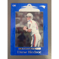 DREW BLEDSOE 1999 PLAYOFF ABSOLUTE SSD BLUE 64