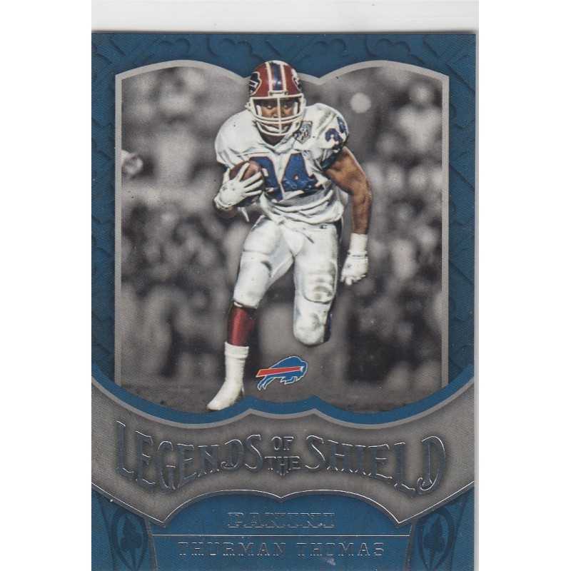 THURMAN THOMAS 2016 PANINI LEGENDS OF THE SHIELD - 17