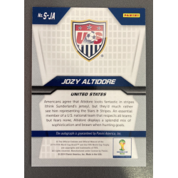 JOZY ALTIDORE 2014 PANINI PRIZM WORLD CUP AUTO