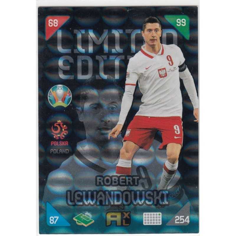 ROBERT LEWANDOWSKI PANINI ADRENALYN XL UEFA EURO 2020 KICK OFF -EDITION LIMITED