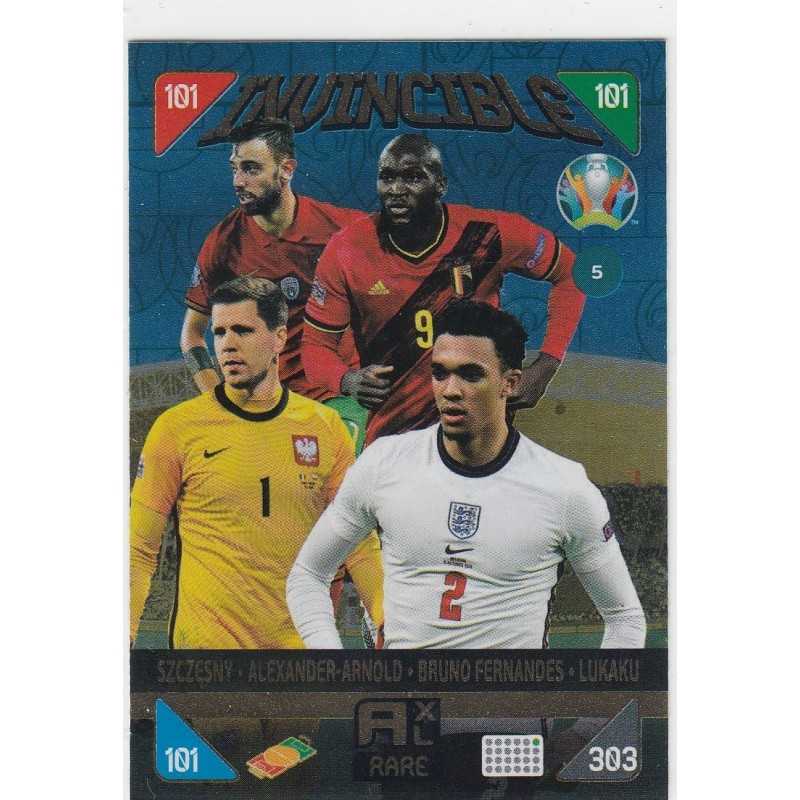 LUKAKU PANINI ADRENALYN XL UEFA EURO 2020 KICK OFF - 6 - INVINCIBLE