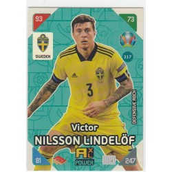 VICTOR NILSSON LINDELOF PANINI ADRENALYN XL UEFA EURO 2020 KICK OFF - 317 - POWER