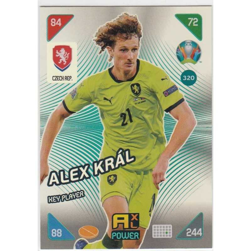 ALEX KRAL PANINI ADRENALYN XL UEFA EURO 2020 KICK OFF - 320- POWER