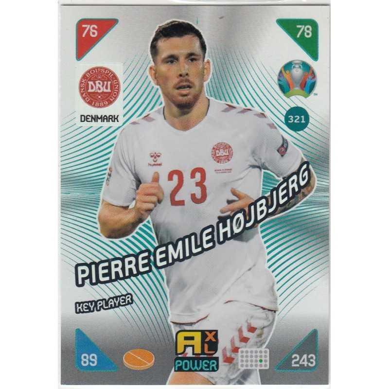 PIERRE EMILE HOJBJERG PANINI ADRENALYN XL UEFA EURO 2020 KICK OFF - 321 - POWER