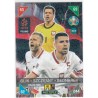 GLIK-SZCZESNY-BEDNAREK PANINI ADRENALYN XL UEFA EURO 2020 KICK OFF - 372 - MULTIPLE -POWER TRIO