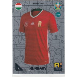 SECOND SKIN-HUNGARY  -PANINI ADRENALYN XL UEFA EURO 2020 KICK OFF - 104 -FANS