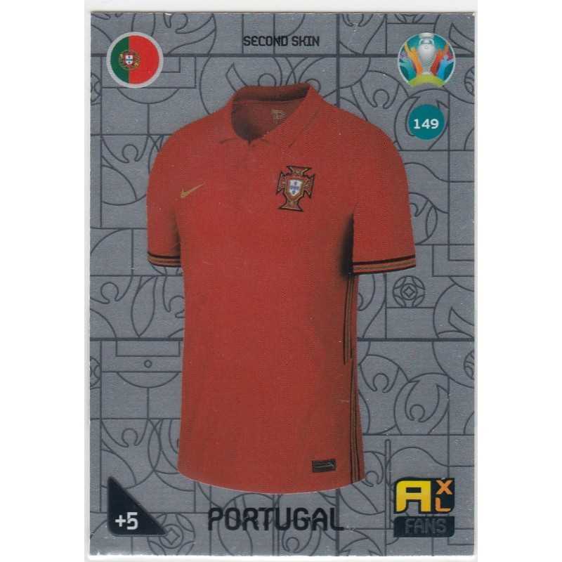 SECOND SKIN-PORTUGAL -PANINI ADRENALYN XL UEFA EURO 2020 KICK OFF - 149 -FANS