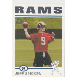 JEFF SMOKER 2004 TOPPS FOOTBALL NFL GREG JONES - 322 RC