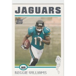 REGGIE WILLIAMS 2004 TOPPS FOOTBALL NFL GREG JONES - 343 RC