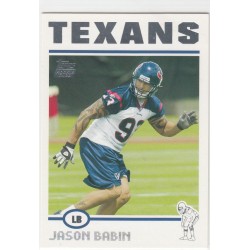 JASON BABIN 2004 TOPPS FOOTBALL NFL GREG JONES - 352 RC