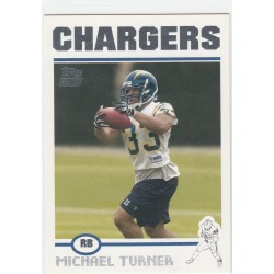 MICHAEL TURNER   2004 TOPPS FOOTBALL NFL GREG JONES - 348   RC
