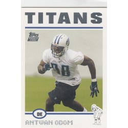 ANTWAN ODOM 2004 TOPPS FOOTBALL NFL GREG JONES - 366 RC