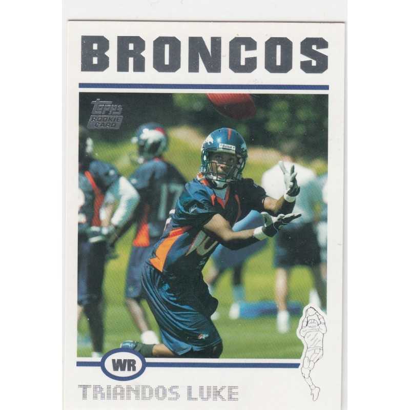 TRIANDOS LUKE 2004 TOPPS FOOTBALL NFL GREG JONES - 369 RC