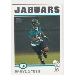 DARYL SMITH   2004 TOPPS FOOTBALL NFL GREG JONES - 377   RC