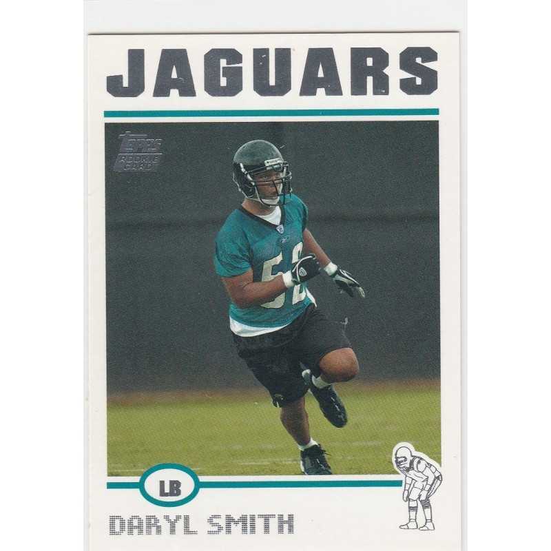 DARYL SMITH 2004 TOPPS FOOTBALL NFL GREG JONES - 377 RC