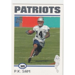 P.K. SAM 2004 TOPPS FOOTBALL NFL - 361 RC