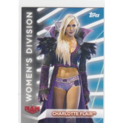 CHARLOTTE FLAIR 2021 TOPPS WWE WOMEN'S DIVISION DIVISION - R-4