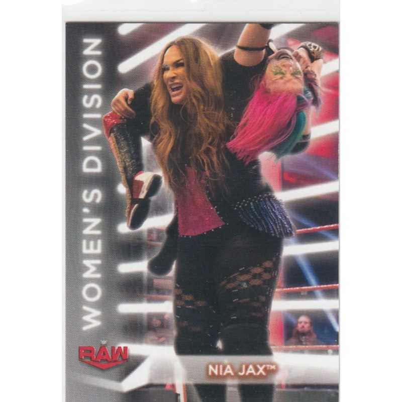 NIA JAX 2021 TOPPS WWE WOMEN'S DIVISION DIVISION WRESTLING- R-11