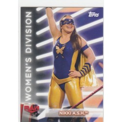 NIKKI A.S.H. 2021 TOPPS WWE WOMEN'S DIVISION DIVISION WRESTLING- R-12