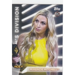 McKENZIE MITCHELL 2021 TOPPS WWE WOMEN'S DIVISION DIVISION WRESTLING- R-41 RC