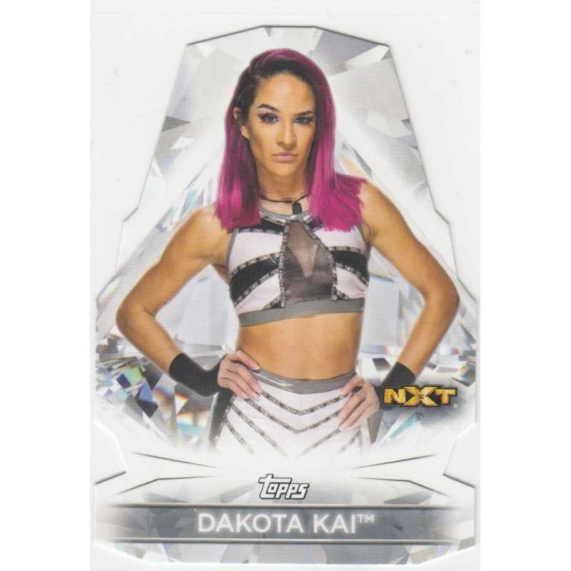 DAKOTA KAI 2021 TOPPS WWE WOMEN'S DIVISION DIVISION WRESTLING-DIAMOND CUT DC-13