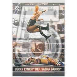 BECKY LYNCH 2021 TOPPS WWE WOMEN'S DIVISION DIVISION WRESTLING- RC-7