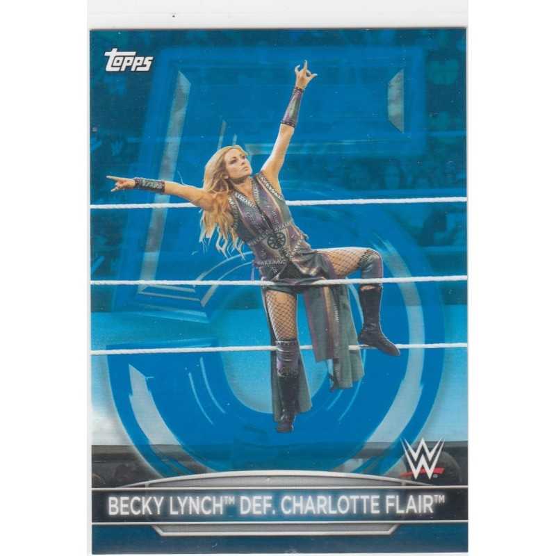 BECKY LYNCH 2021 TOPPS WWE WOMEN'S DIVISION DIVISION WRESTLING- SC-4 19/25