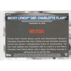 BECKY LYNCH 2021 TOPPS WWE WOMEN'S DIVISION DIVISION WRESTLING- SC-4 19/25