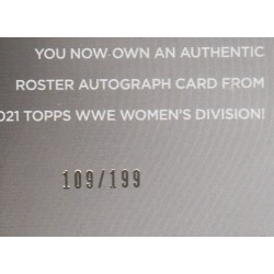 XIA LI 2021 TOPPS WWE WOMEN'S DIVISION DIVISION WRESTLING-AUTOGRAPH A-XL 109/199