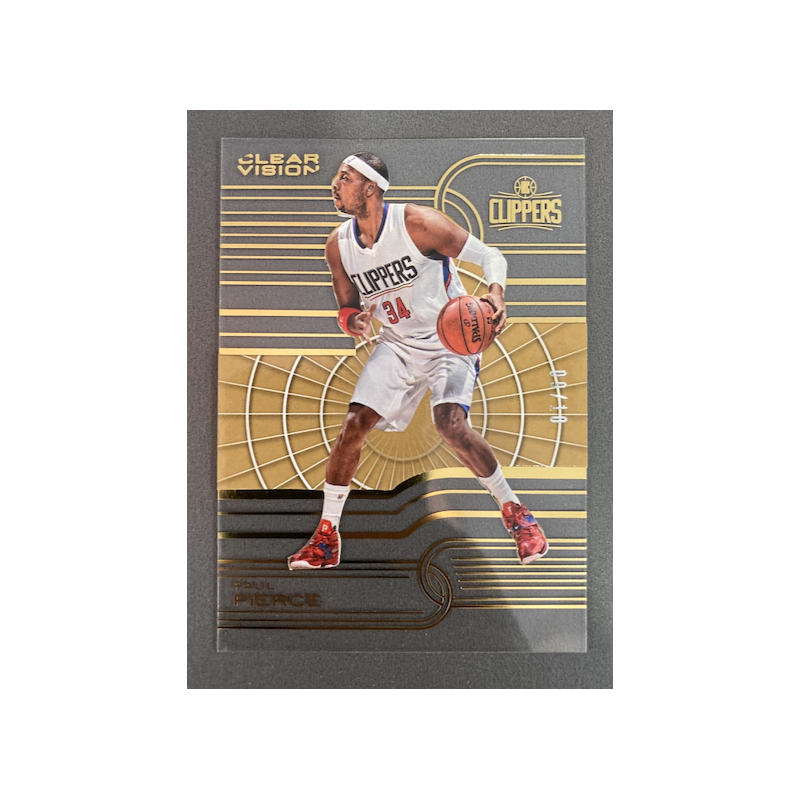 PAUL PIERCE 2015 CLEARVISION GOLD 09/10