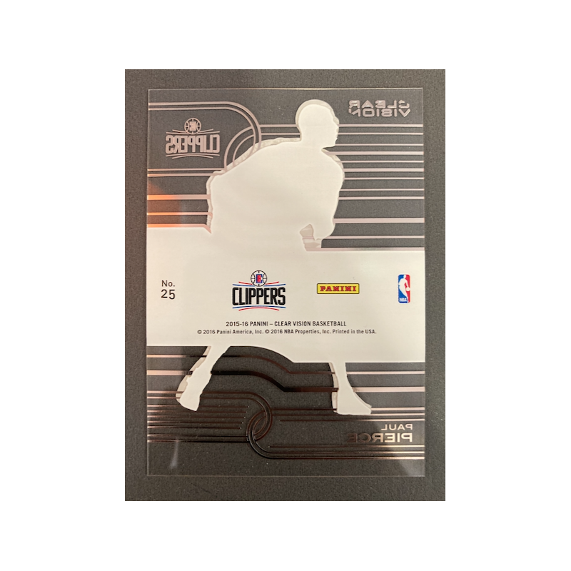 PAUL PIERCE 2015 CLEARVISION GOLD 09/10