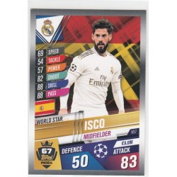 ISCO TOPPS MATCH ATTAX 101 -2019/20 - REAL MADRID C.F. - W67