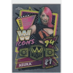 ASUKA -2021 TOPPS CHROME SLAM ATTAX WWE - ICONS - 175